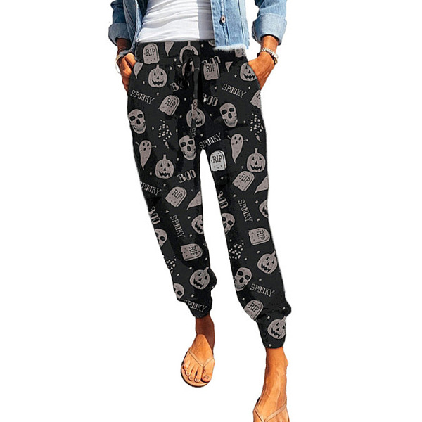 Fashion Loose Printed Casual Pants 21