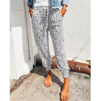 Loose printed casual pants 19