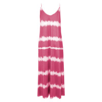 Printed striped oversized long loose dress 13