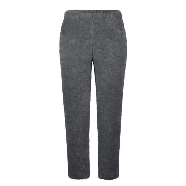 Solid color loose plush women's pants 26