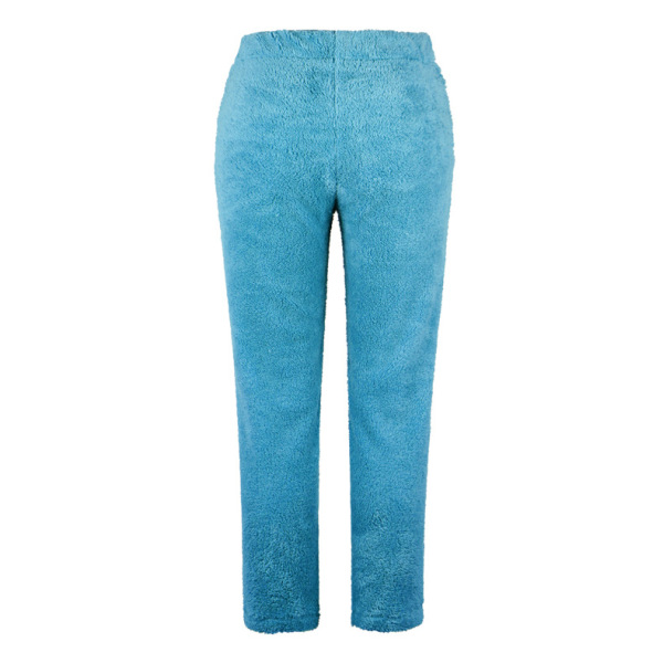 Women's solid color loose plush women's pants 28